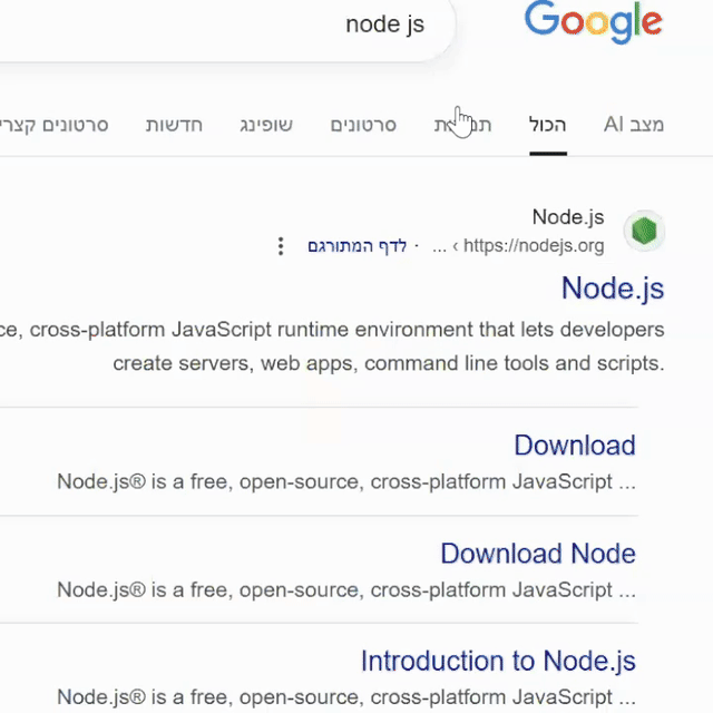Installing Node.js